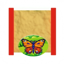 Песочница с навесом Забава-бабочка ИО 5.01.09-01 - купить в Казахстанe - по ценам производителя в Казахстане