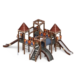 Детский игровой комплекс «Замок» (Средневековый) 2.18.02-12 по цене 5759925 тенге, 