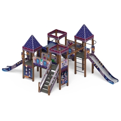 Детский игровой комплекс «Замок» (Пиксель) 2.18.02-13 по цене 5759925 тенге, 