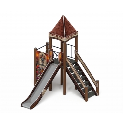 Детский игровой комплекс «Замок» (Средневековый) 2.18.04-02 H=1500 - купить в {CITY_NAME_PP}