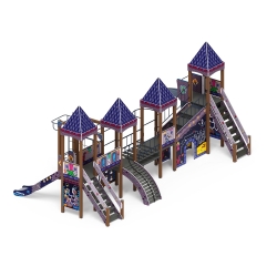 Детский игровой комплекс «Замок» (Пиксель) 2.18.10-03 по цене 7692675 тенге, 