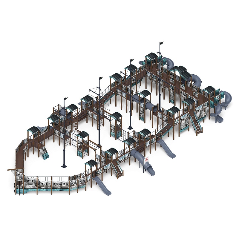 Шхуна (Лагуна) (винтовой скат) горка Н 1200, горка Н 2000 ДИК 2.03.3.07-12