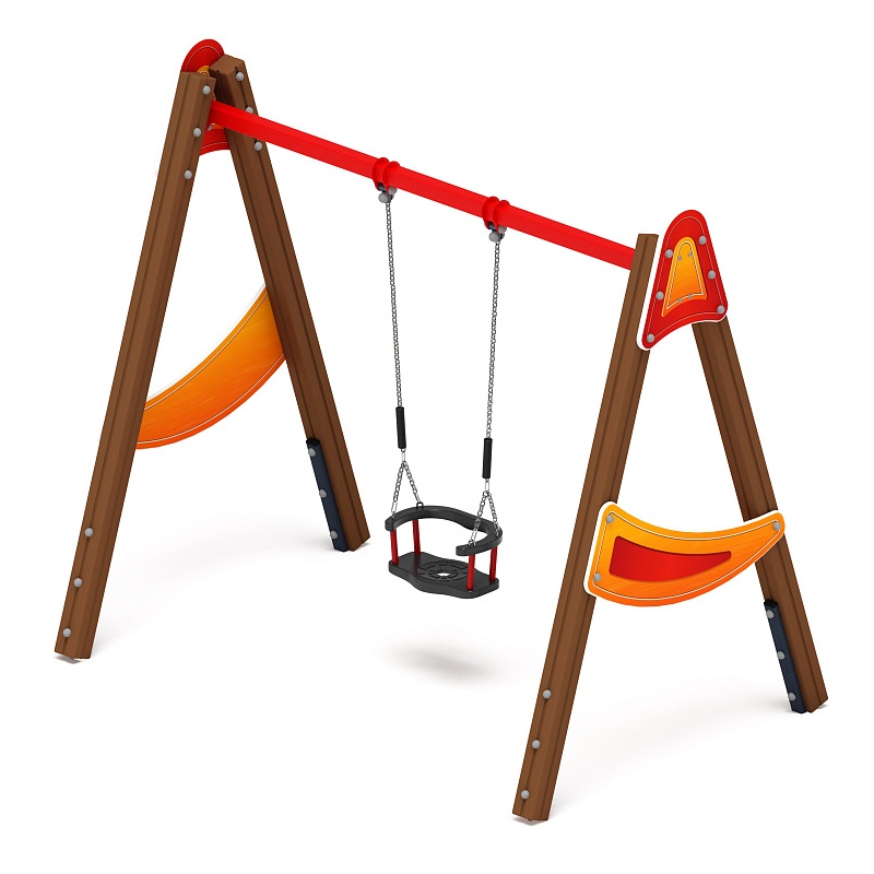 Качели Д1 - ИО 11.Д.01.01-И1 (Счастливое детство) - фото, описание, цена