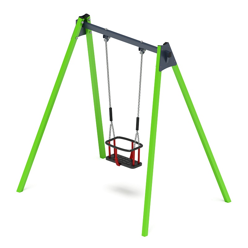 Качели М1 (зеленый) - ИО 11.М.04.03-02.И1 по цене 0 тенге, 