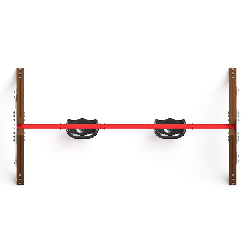 Качели двойные Д2 - ИО 12.Д.01.01.02-И1 - (Космопорт) - по ценам производителя в Казахстане