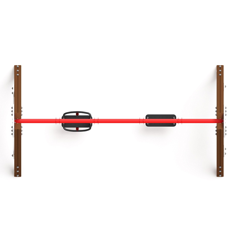 Качели двойные Д2 - ИО 12.Д.03.04.01-И1 - (Счастливое детство) - по ценам производителя в Казахстане