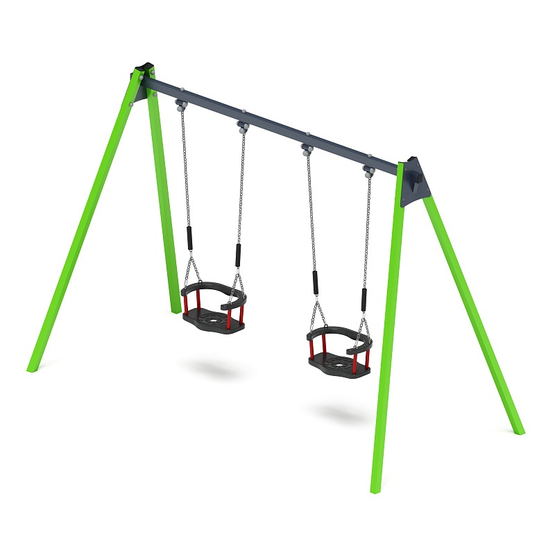 Качели двойные М2 - ИО 12.М.01.01.03-02.И1 - фото, описание, цена