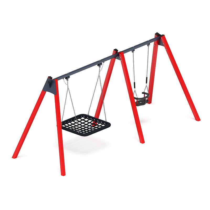 Качели М2 (красный) ИО 12.М.06.01.01-01.И1 от skifpro.kz - От официального дилера СКИФ в Казахстане. 