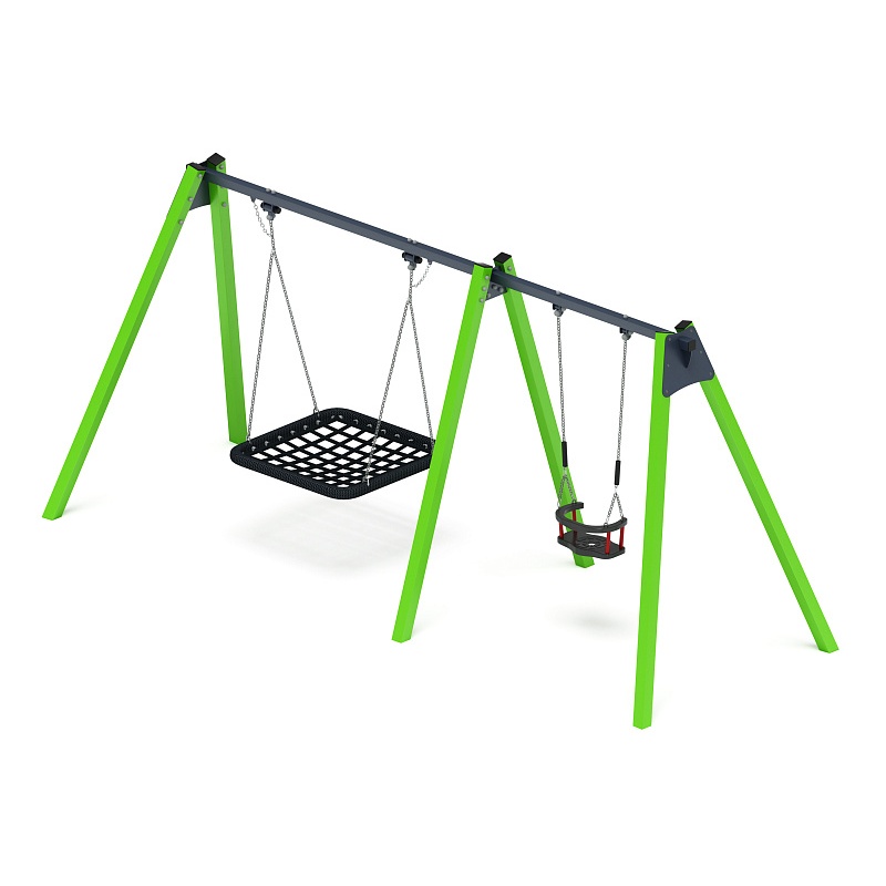 Качели М2 (зеленый) ИО 12.М.06.01.01-02.И1 по цене 0 тенге, 