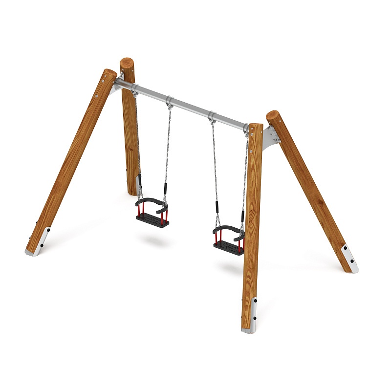 Качели (Лиственница темный ) ИО 12.Р.01.01.01-Л.И2.01 - фото, описание, цена