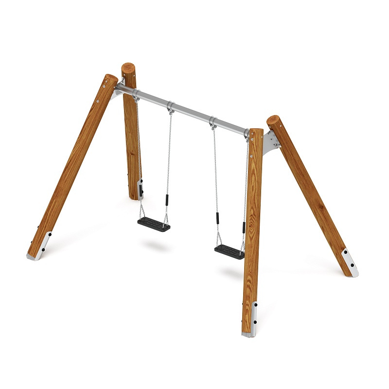 Качели (Лиственница темный) ИО 12.Р.03.03.01-Л.И1.01 - фото, описание, цена