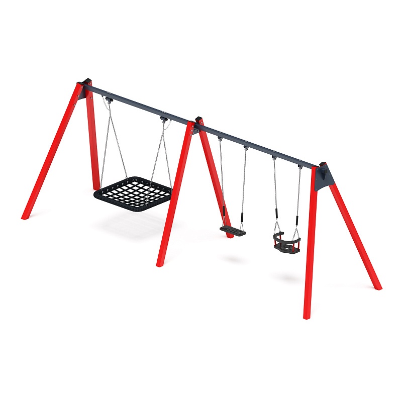 Качели М3 (красный) ИО 13.М.06.03.01.01-01.И1 по цене 0 тенге, 