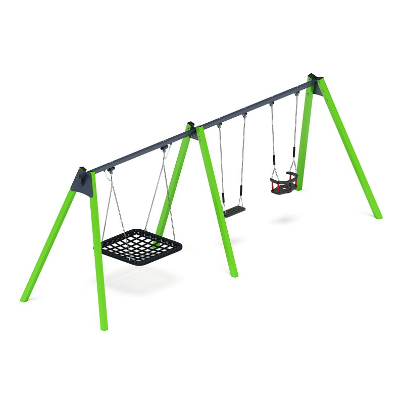 Качели М3 (зеленый) ИО 13.М.06.03.01.01-02.И1 от skifpro.kz - От официального дилера СКИФ в Казахстане. 