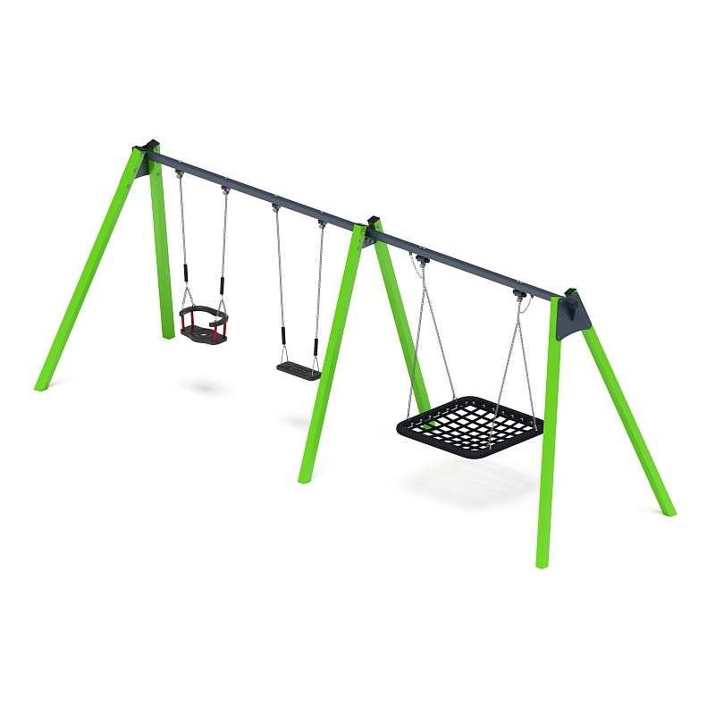 Качели М3 (зеленый) ИО 13.М.06.03.01.01-02.И1 - фото, описание, цена