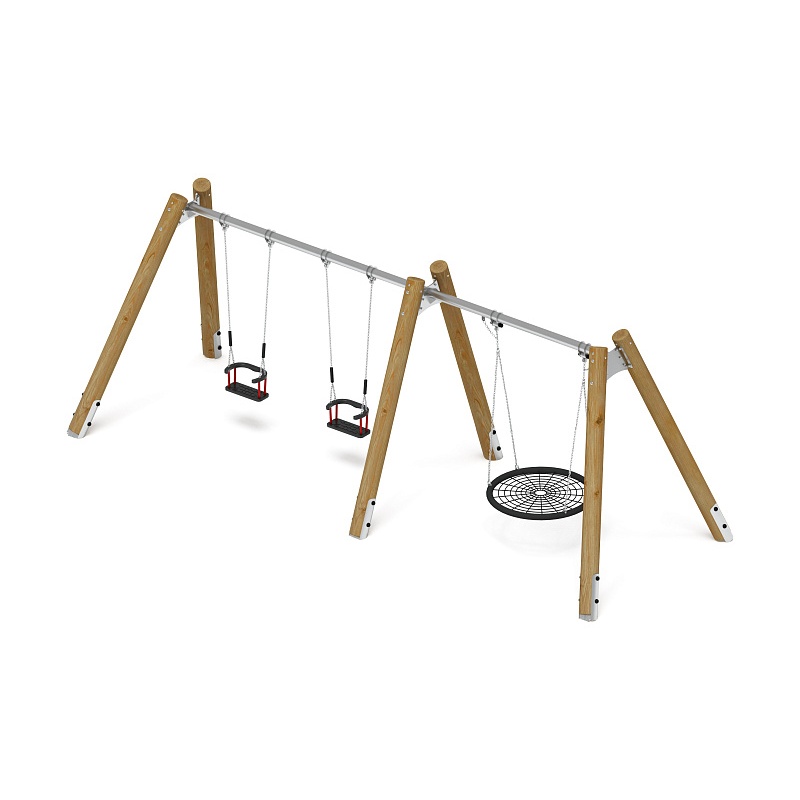 Качели (Лиственница орех) ИО 13.Р.05.01.01.01-Л.И2.02 - фото, описание, цена