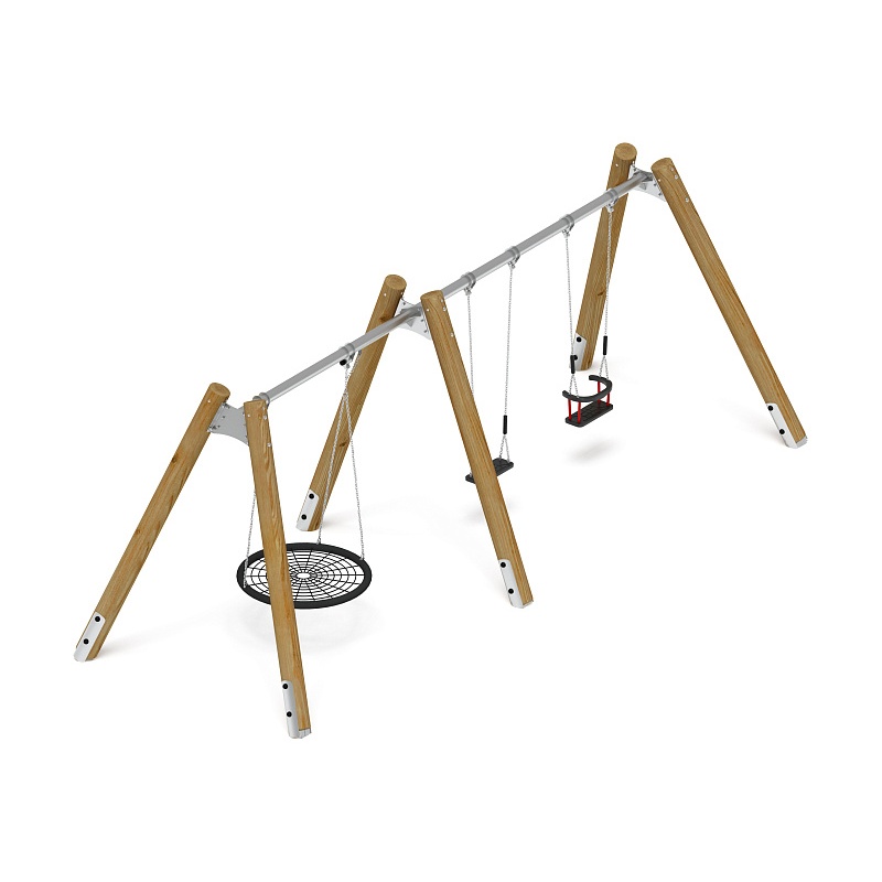 Качели (Лиственница орех) ИО 13.Р.05.01.03.01-Л.И2.02 от skifpro.kz - От официального дилера СКИФ в Казахстане. 