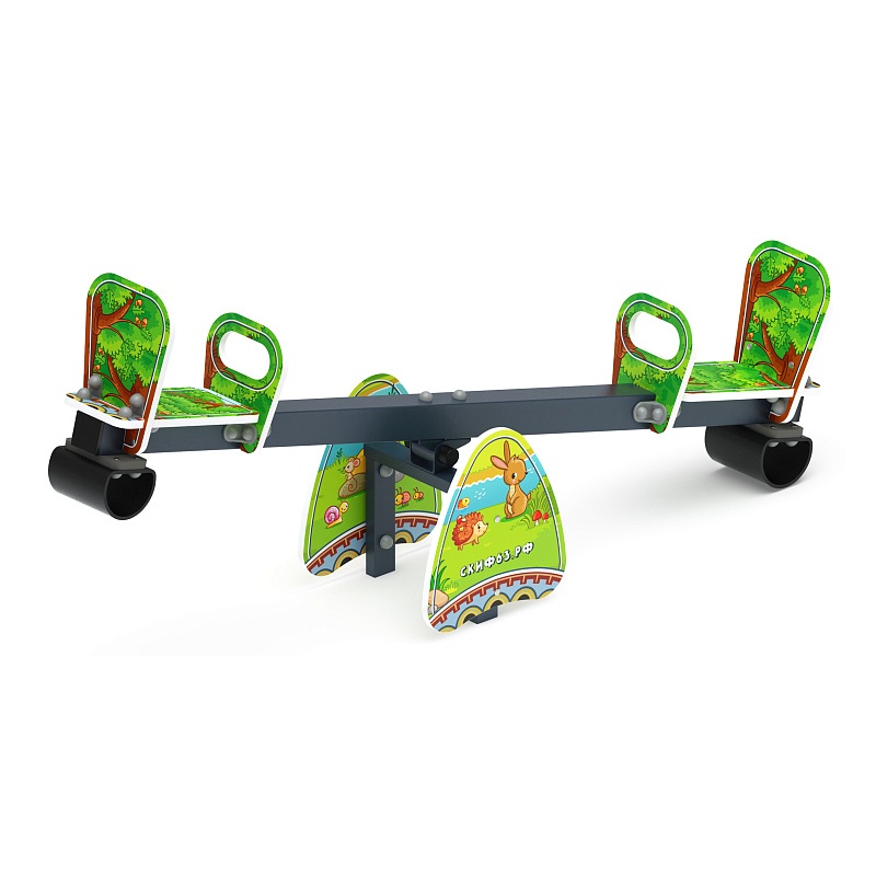 Качалка балансир со спинкой малый - ИО 21.М.01.05-03.И1 от skifpro.kz - От официального дилера СКИФ в Казахстане. 