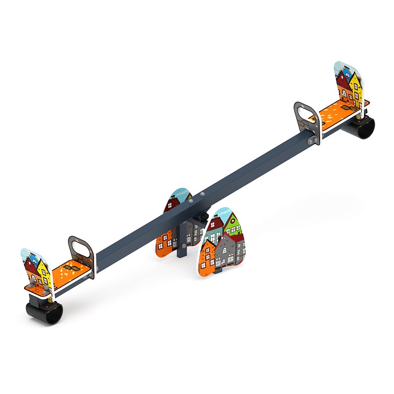 Качалка балансир со спинкой большой (Город) - ИО 21.М.01.05-04.И1 по цене 0 тенге, 