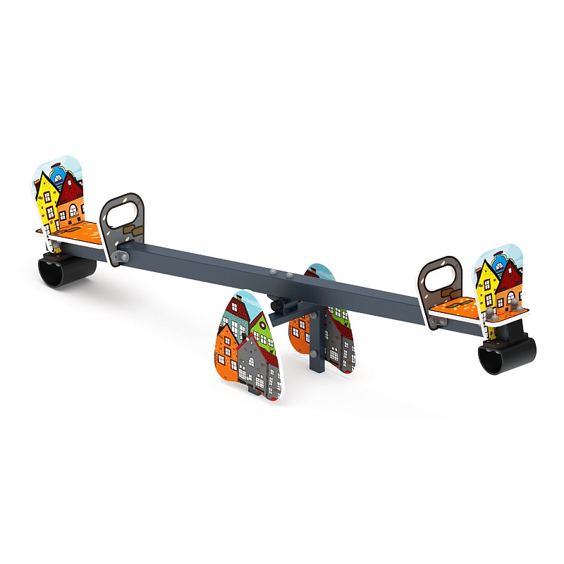 Качалка балансир со спинкой большой (Город) - ИО 21.М.01.05-04.И1 от skifpro.kz - От официального дилера СКИФ в Казахстане. 