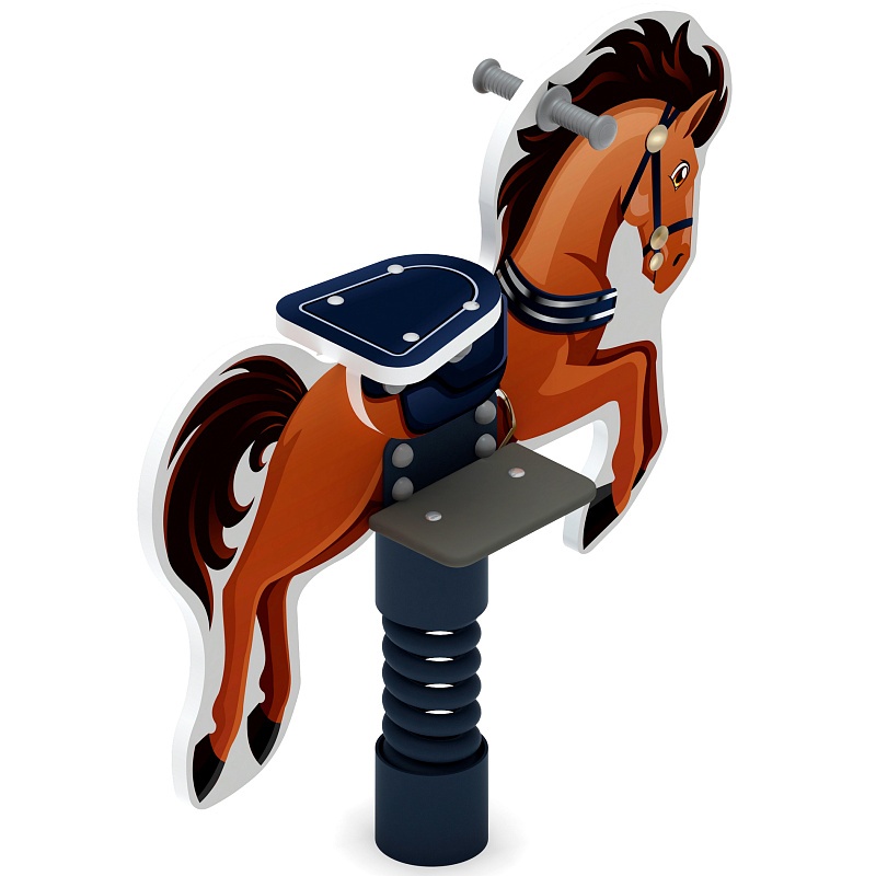 Лошадка 3 - Качалка на пружине - ИО 22.01.13-01.И1 от skifpro.kz - От официального дилера СКИФ в Казахстане. 