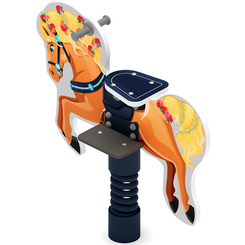 Лошадка 4 - Качалка на пружине - ИО 22.01.13-02.И1 по цене 329175 тенге, 