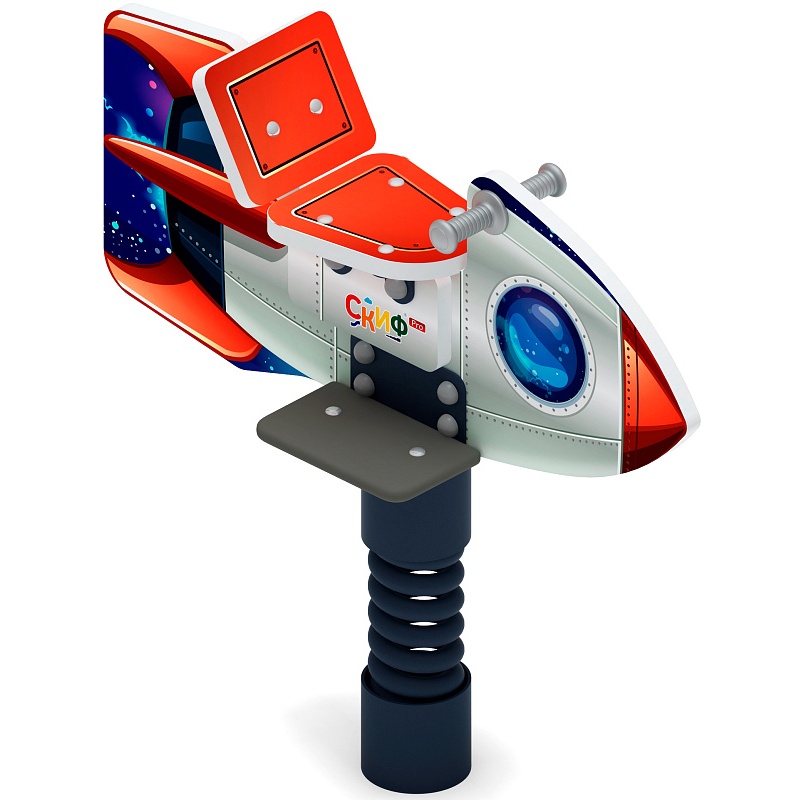 Ракета - Качалка на пружине - ИО 22.14.02-01.И1 - фото, описание, цена