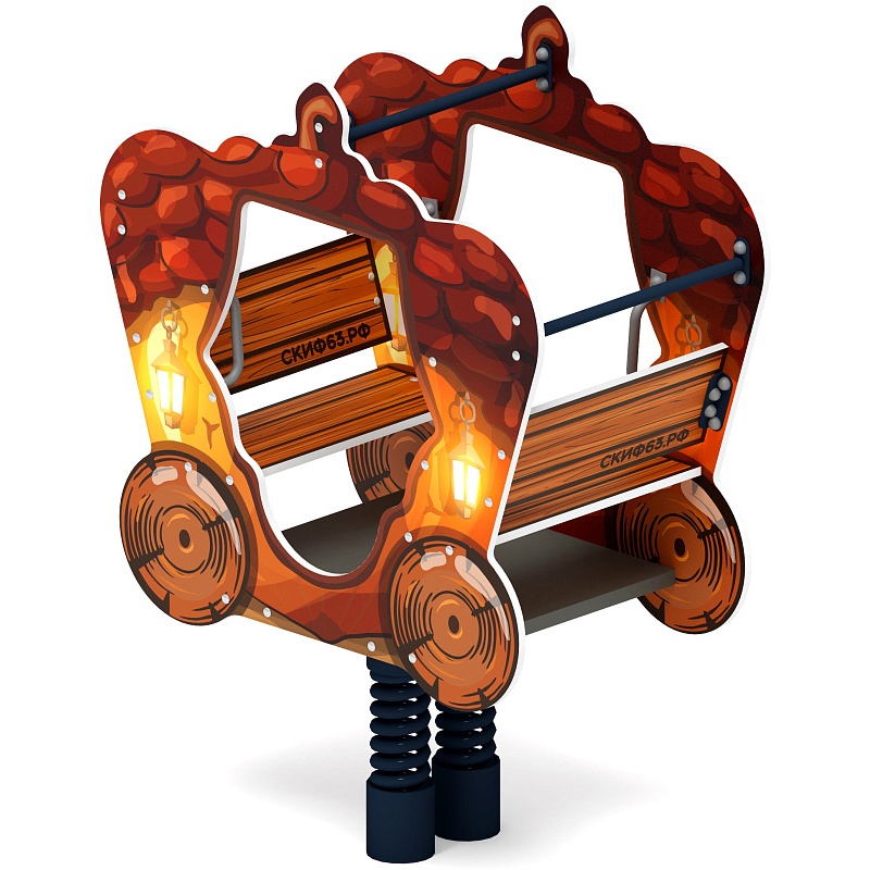 ИО 23.03.03-02.И1 Качалка на пружине карета Желудь по цене 692175 тенге, 