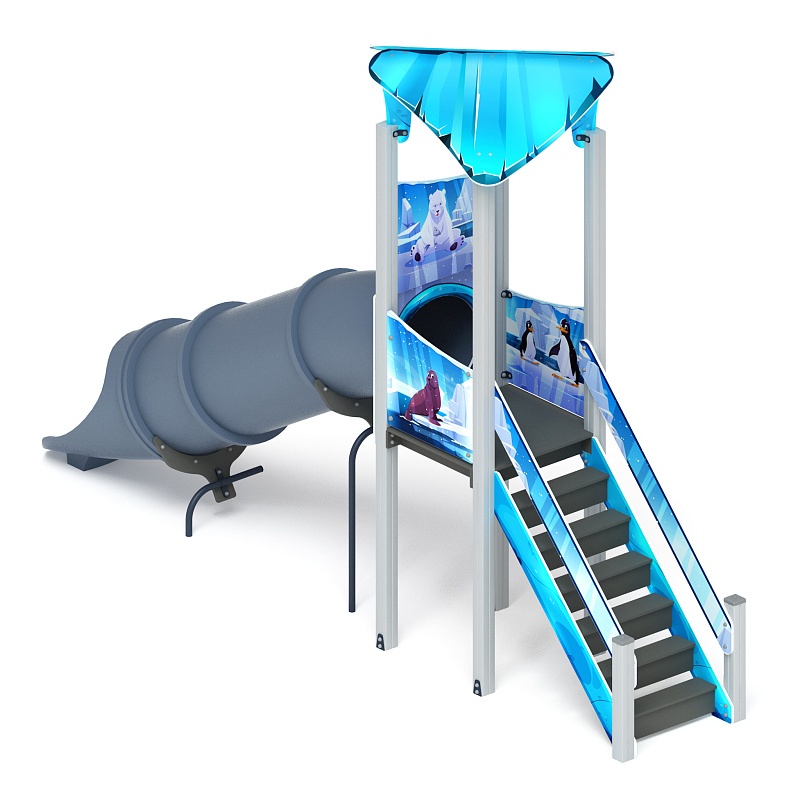 Горка Волшебный город (Снежная королева) - ИО 44.19.01-02.И1 - Тоннельная прямая - фото, описание, цена