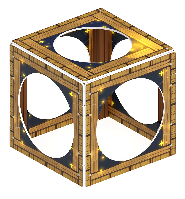 Домик Кубик (Эко) - МФ 10.01.14-03 - фото, описание, цена