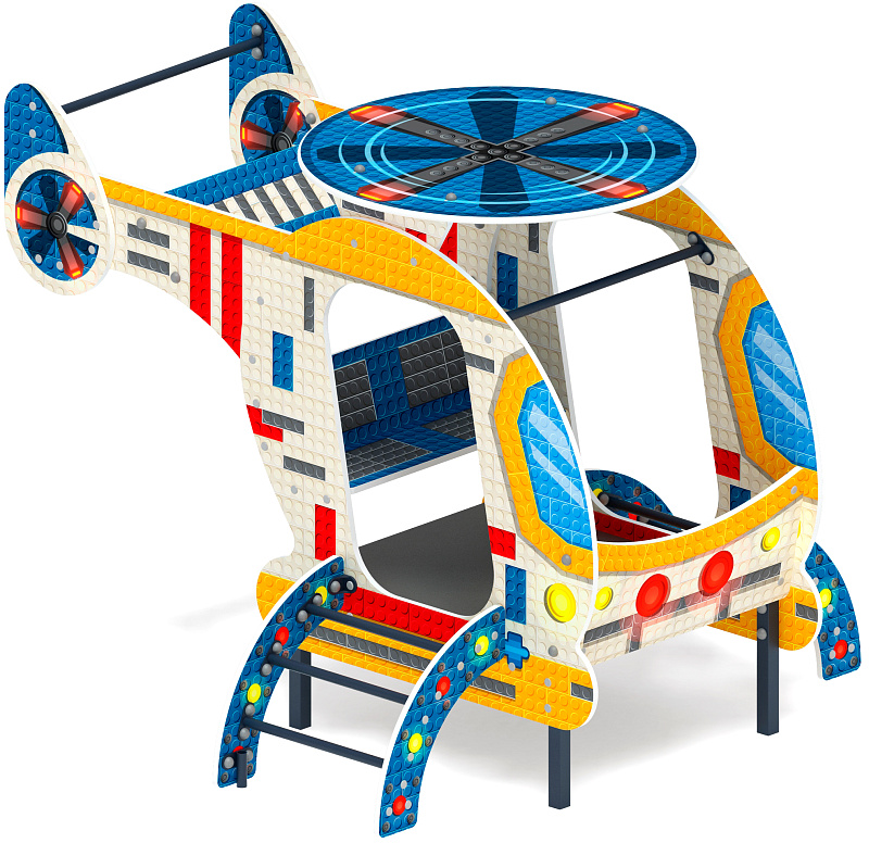 Вертолет (лего игра) МФ 10.03.04-02 - фото, описание, цена