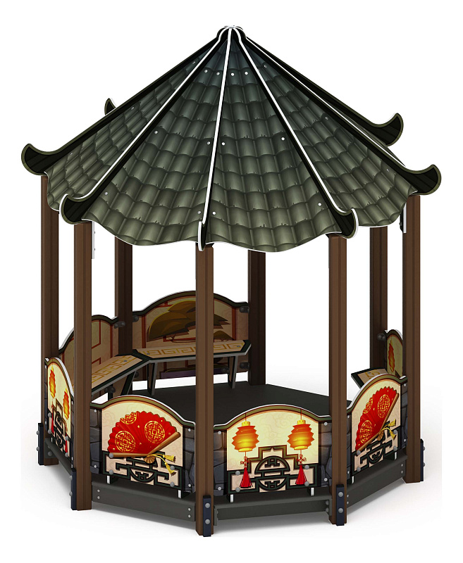 Беседка-пагода Карнавал (Шанхай) - МФ 10.22.01-03 - фото, описание, цена