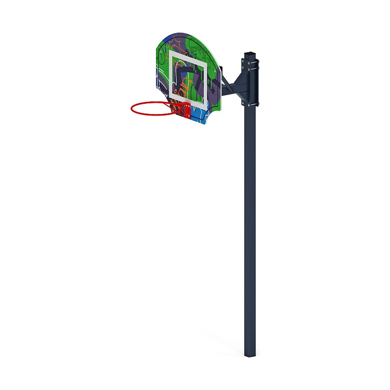 Стойка баскетбольная мини (граффити) - СО 1.70.01-03.И1 - фото, описание, цена