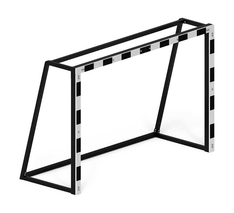 Ворота мини футбольные (черные) (с креплением сетки) - СО 2.60.04-01 - фото, описание, цена