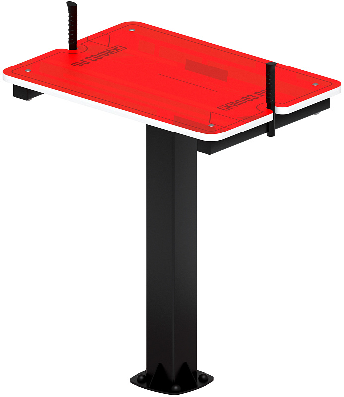 Стол для армреслинга (красный) - Уличный тренажер - СТ 001-11 от skifpro.kz - От официального дилера СКИФ в Казахстане. 