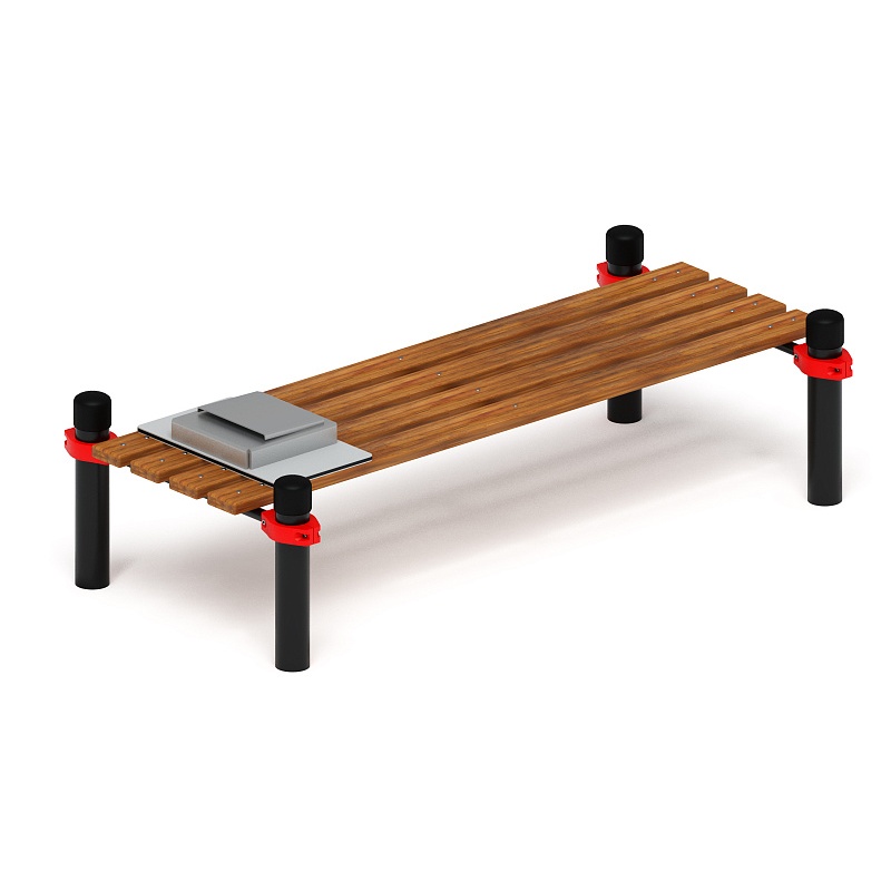 Воркаут 108. Помост для отжиманий с фиксатором (красный) ВТ 02.10-01 от skifpro.kz - От официального дилера СКИФ в Казахстане. 