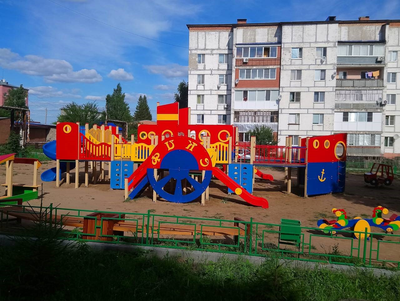 Детский игровой комплекс Пароход СКИФ