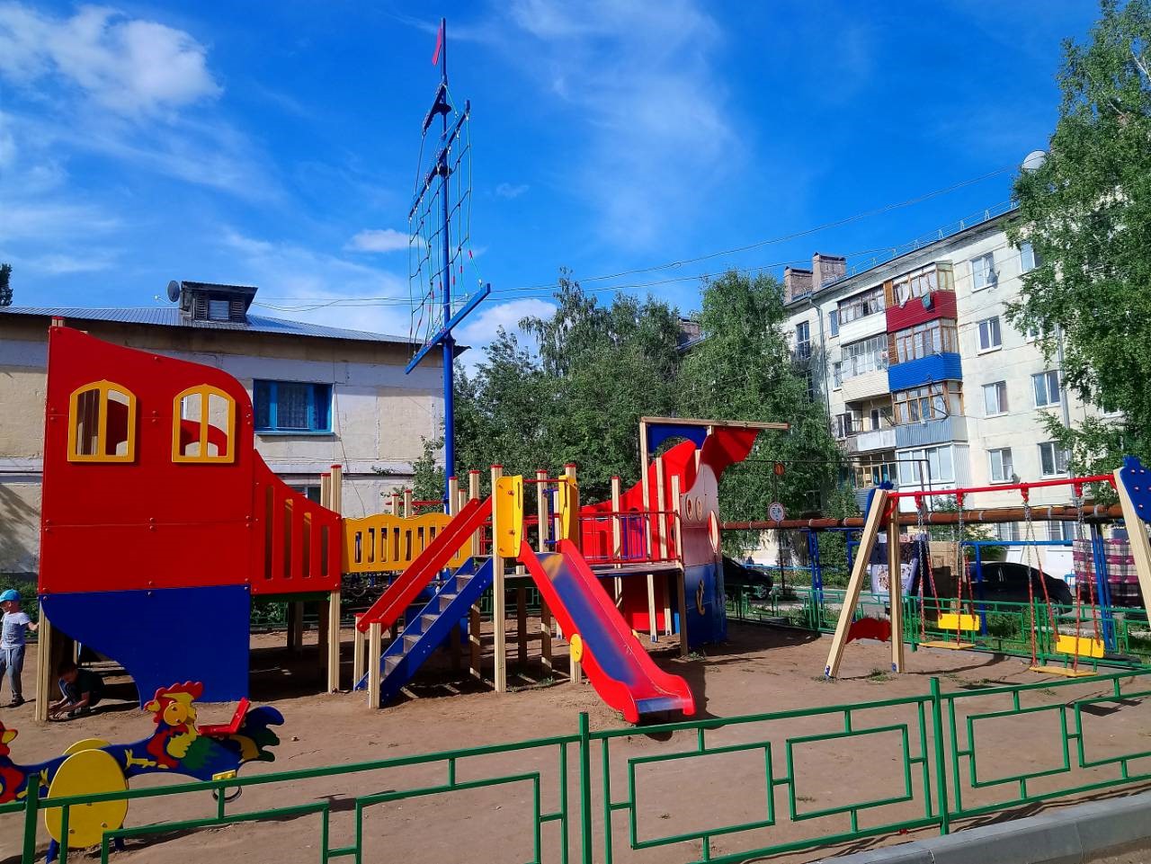 Детский игровой комплекс Фрегат СКИФ 
