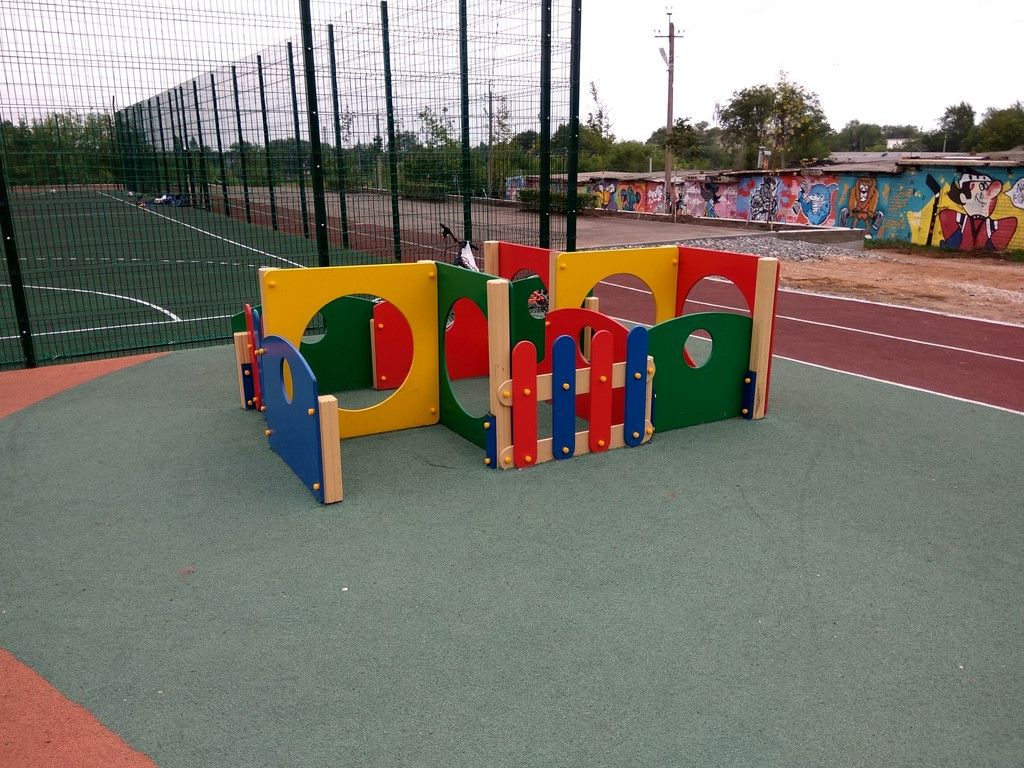 Лабиринт для детской площадки