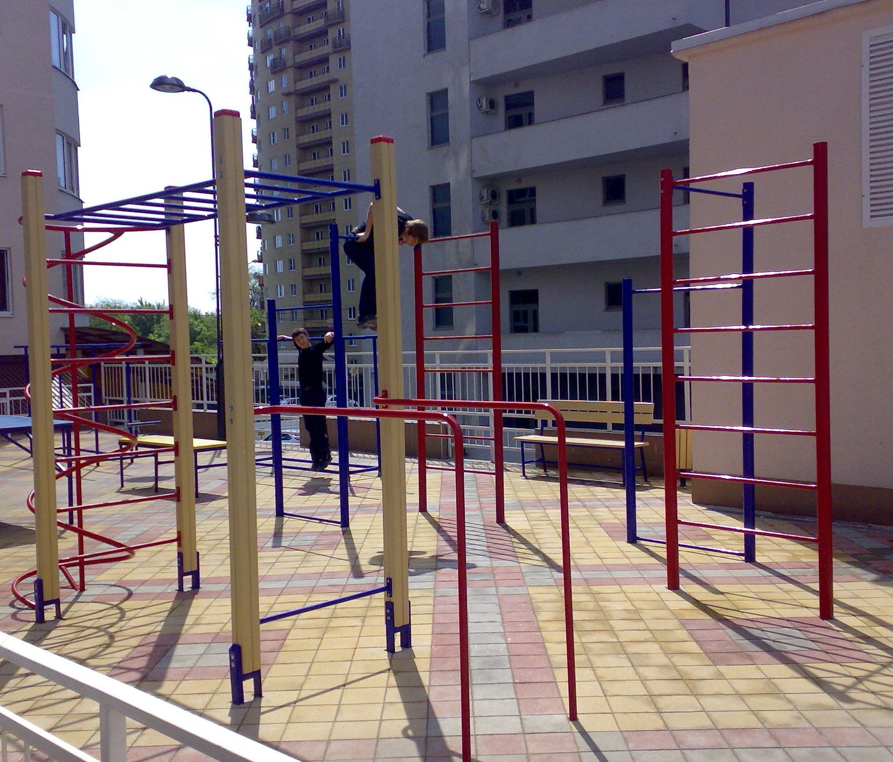 Уличный детский спортивный комплекс СКИФ